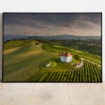 Škalce vineyards preview framed image