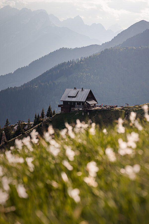Mountain hut in Golica