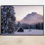 Winter scenery preview framed picture